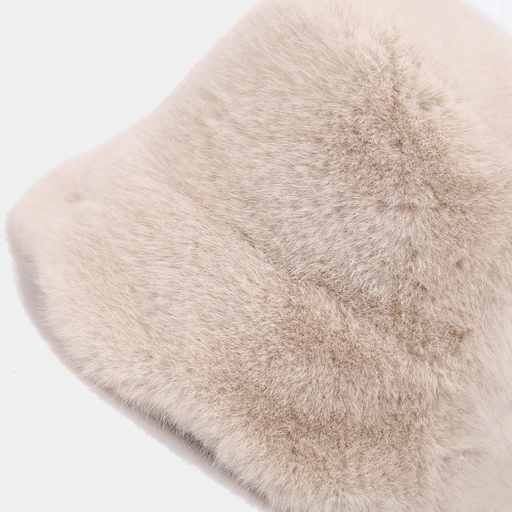 BEIGE CECILY BUCKET HAT
