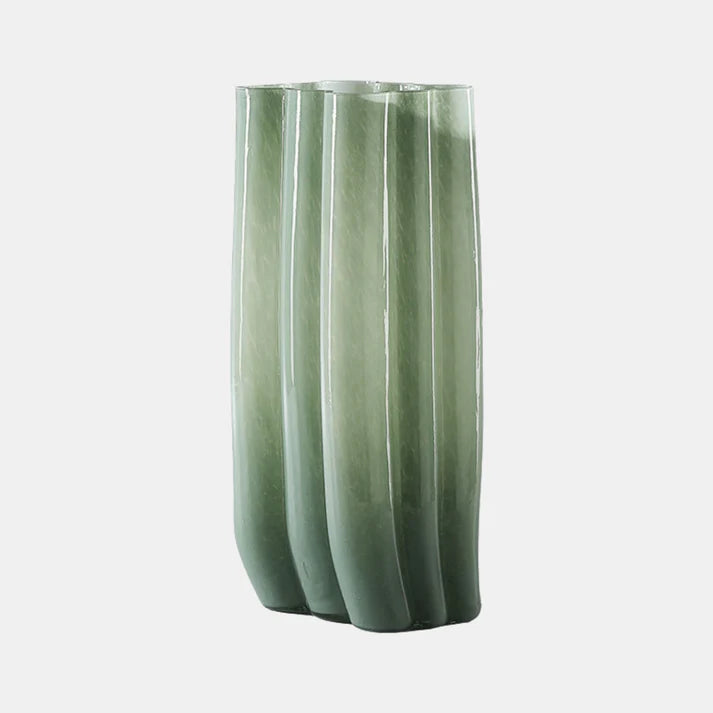 Green Fade Matilda Glas Vase