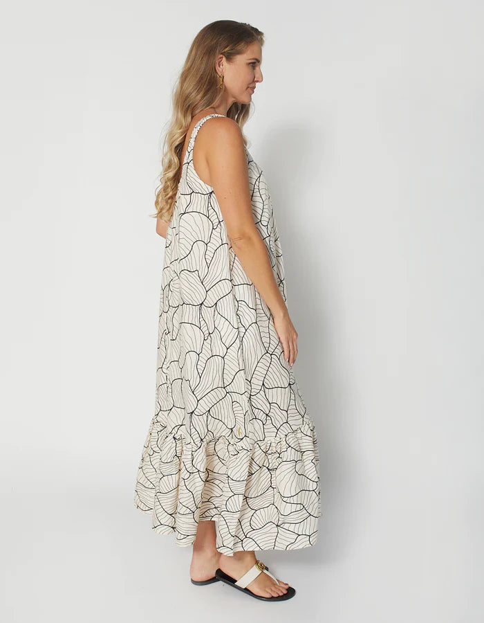50% OFF | ABSTRACT ARIANNA DRESS - RAPT ONLINE