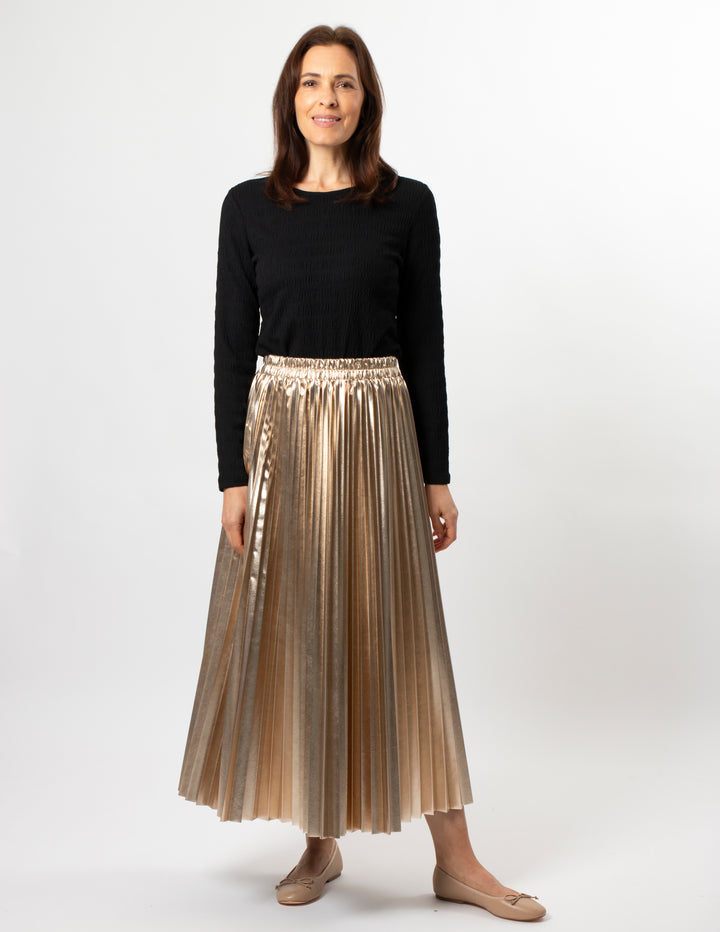 PRE ORDER | GOLD CASETE SKIRT - RAPT ONLINE