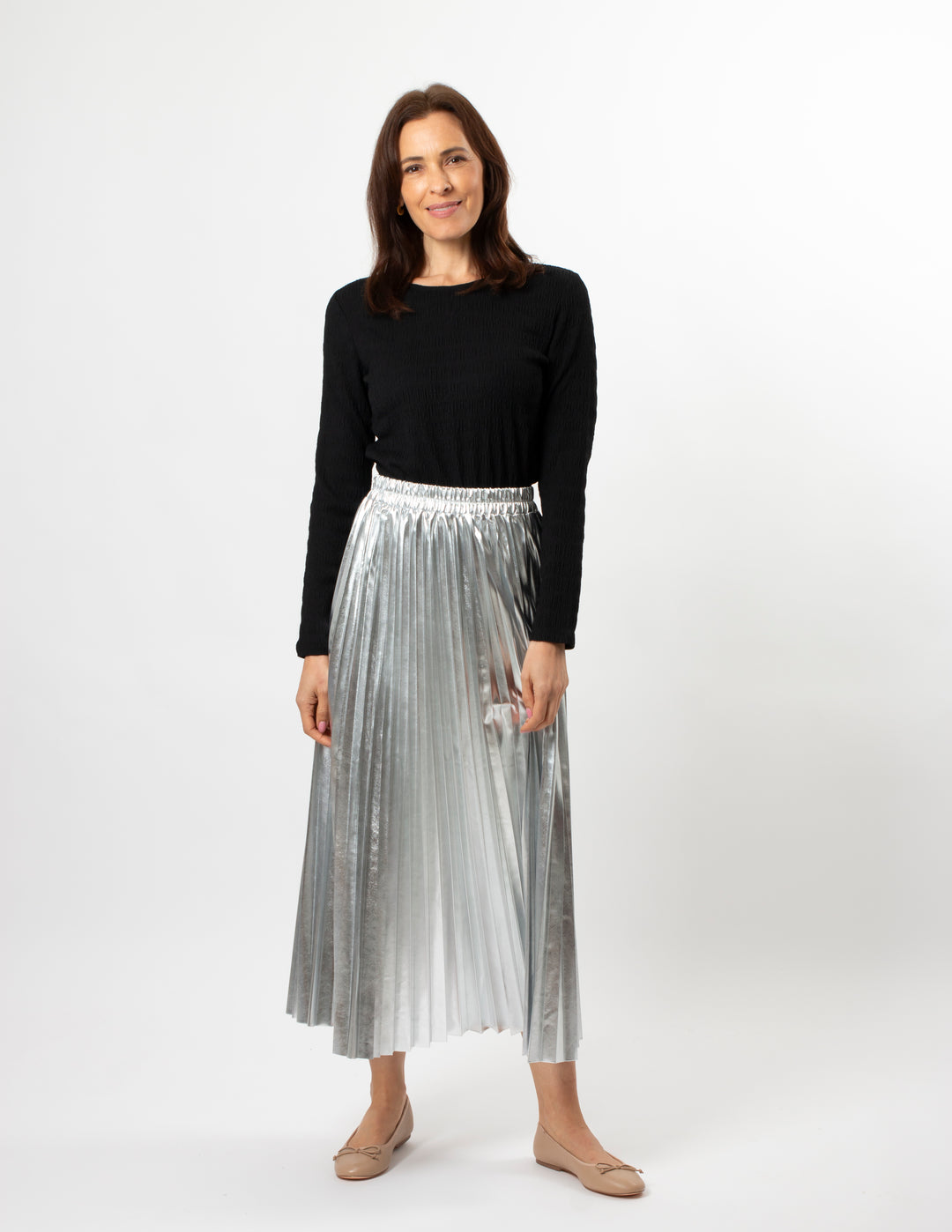 PRE ORDER | SILVER CASETE SKIRT - RAPT ONLINE