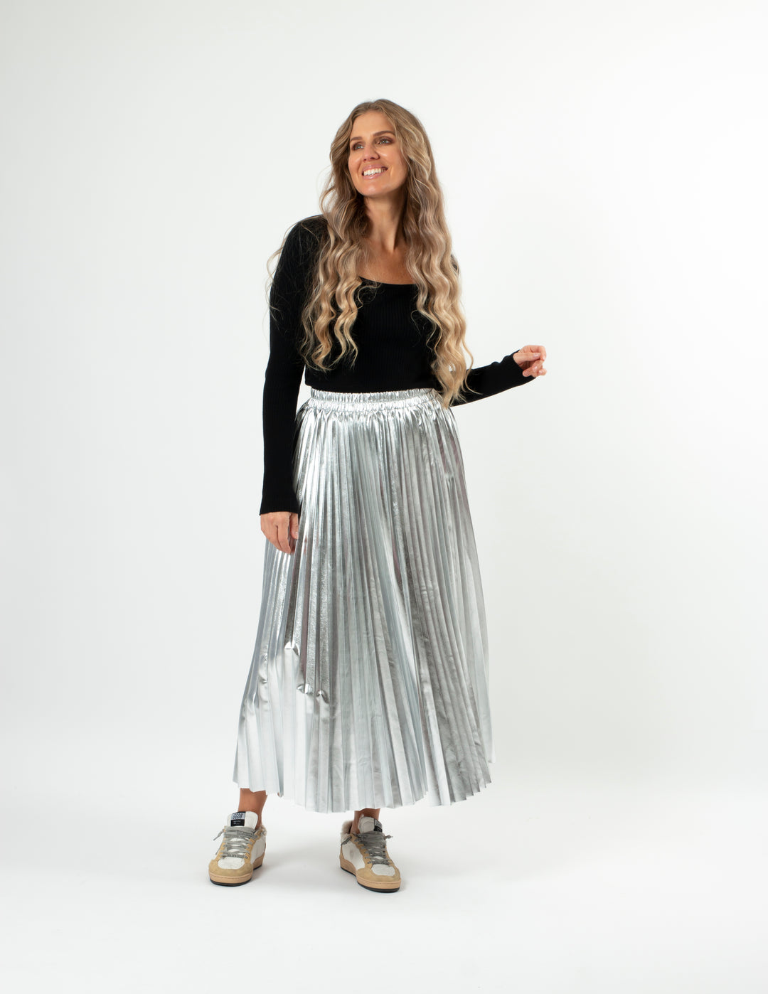 PRE ORDER | SILVER CASETE SKIRT - RAPT ONLINE