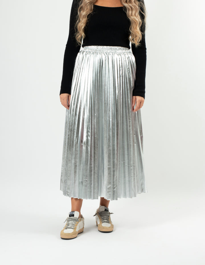 PRE ORDER | SILVER CASETE SKIRT - RAPT ONLINE