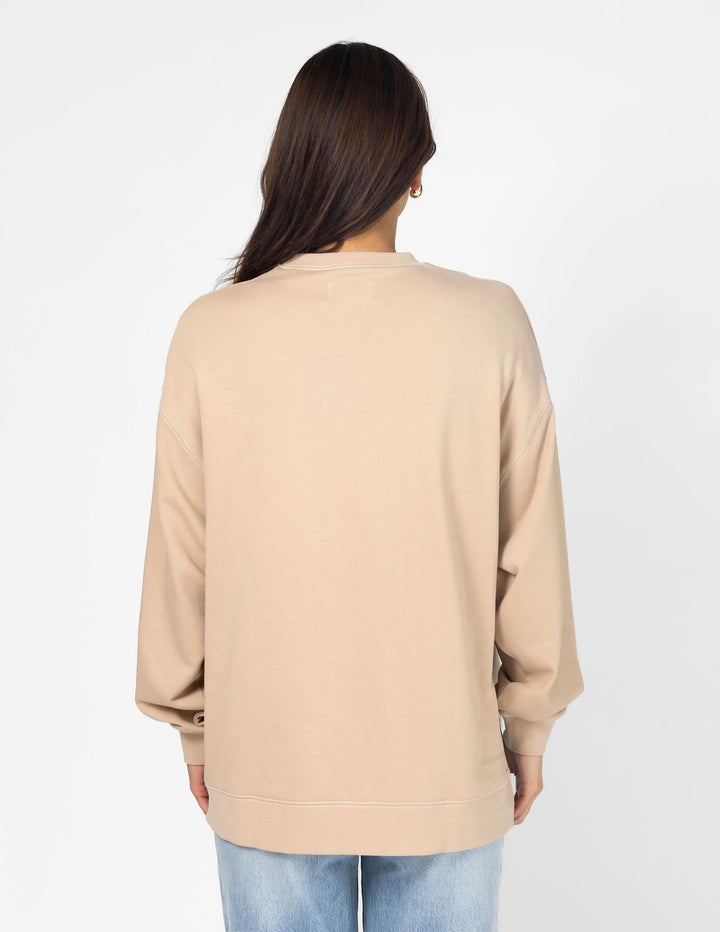 Stella + Gemma Leopard Logo Sunday Sweatshirt