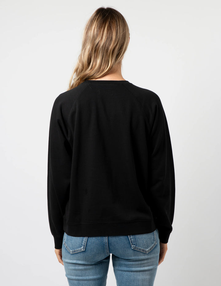 Stella + Gemma Black Queen of Hearts Everyday Sweater
