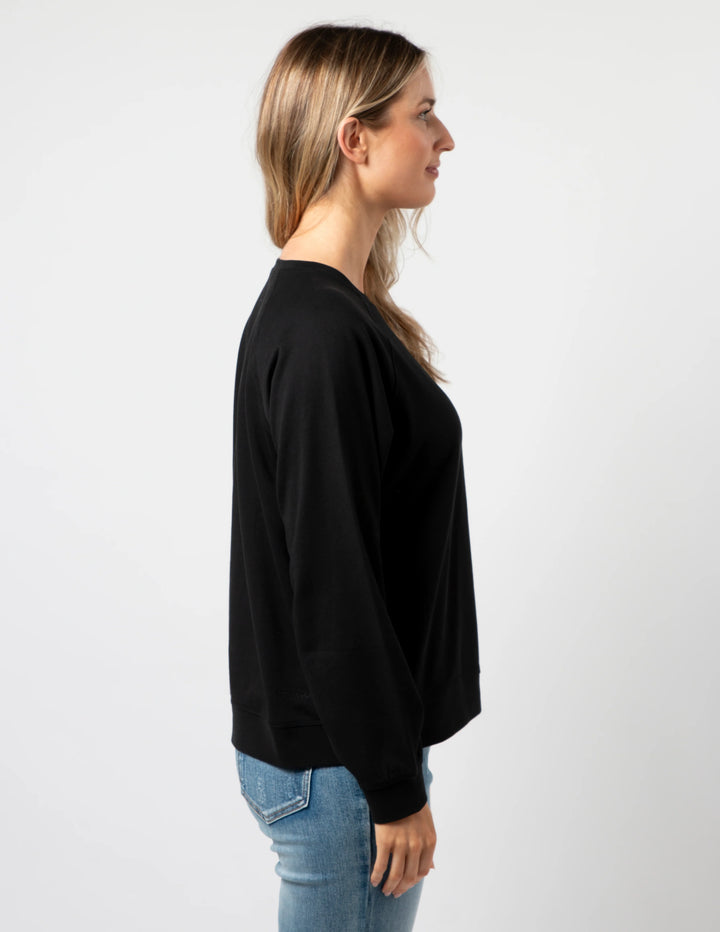 Stella + Gemma Black Queen of Hearts Everyday Sweater