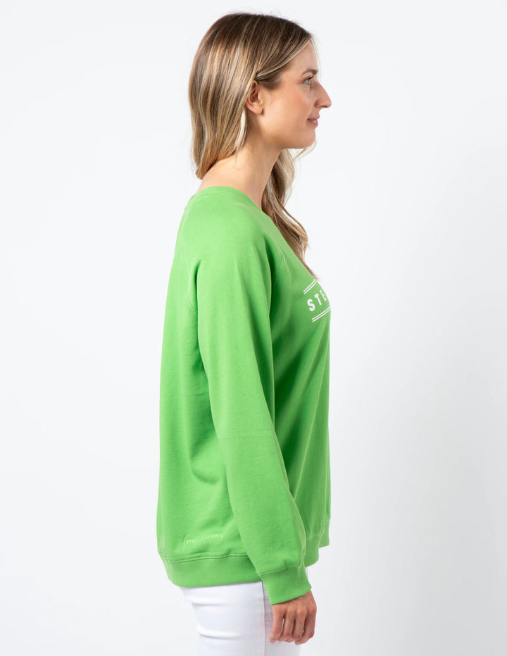 Stella + Gemma Pear Logo Classic Sweater