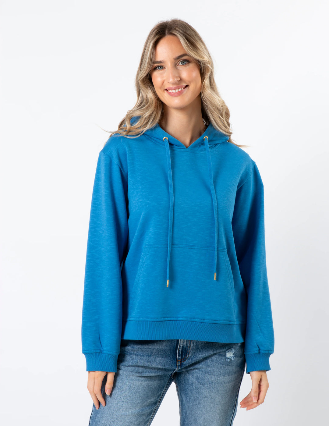 Stella + Gemma Aqua Bright Side Hoodie