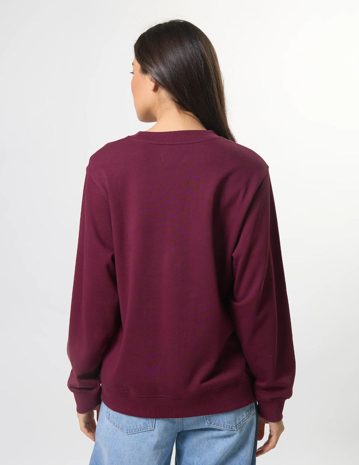 Stella + Gemma Burgundy Beauty Essential Sweater