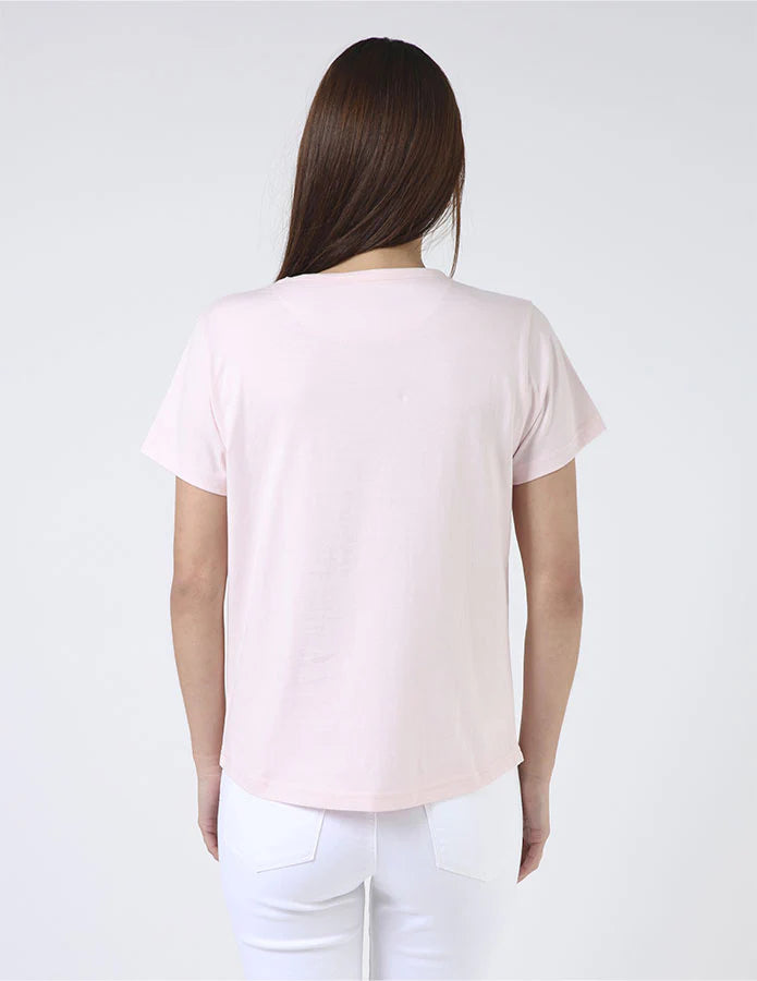 Stella + Gemma Pink Wild & Free Eagle Tee