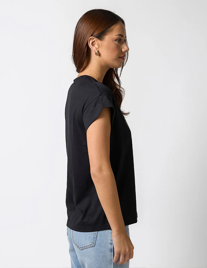 Stella + Gemma Leopard Cuff Tee