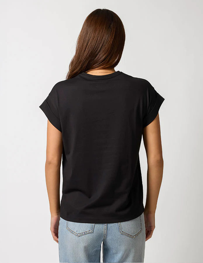 Stella + Gemma Leopard Cuff Tee