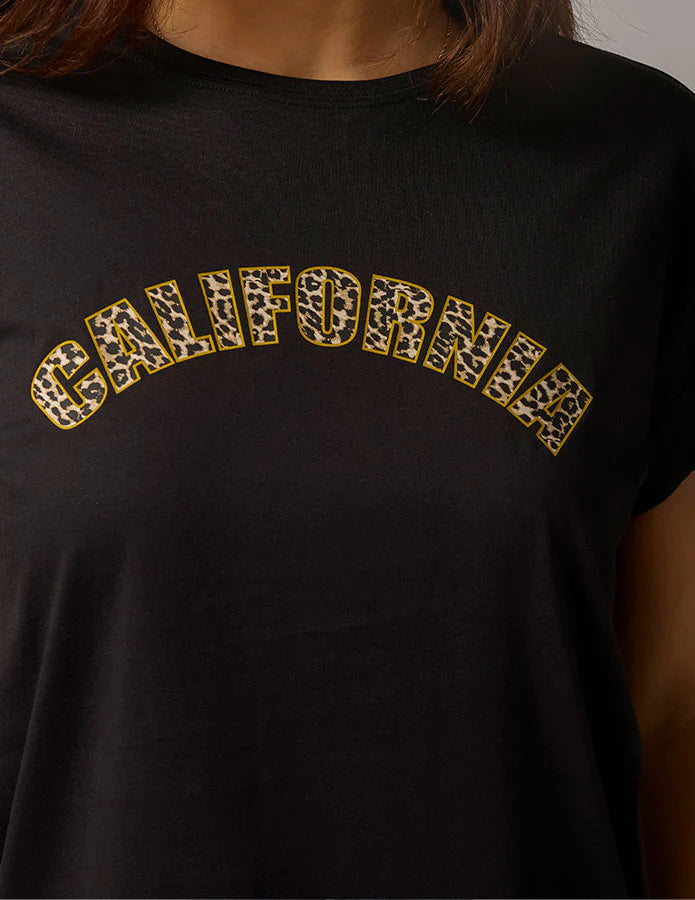Stella + Gemma Leopard Cuff Tee