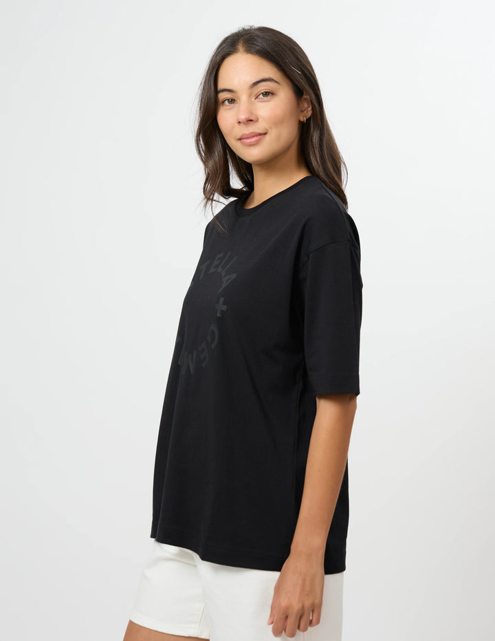 Stella + Gemma Black Rotation Porter Tee