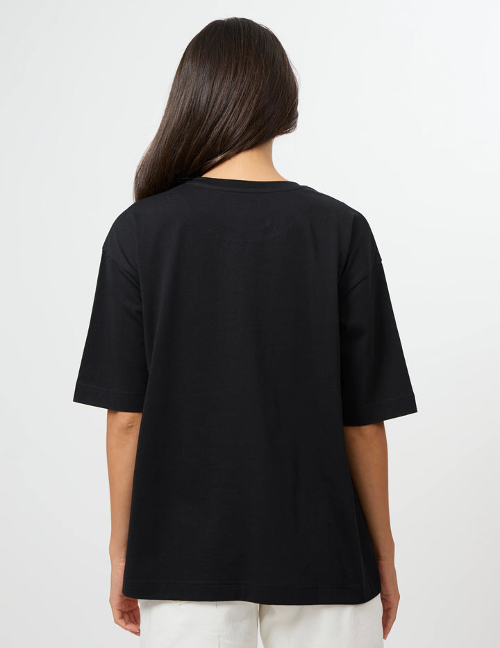 Stella + Gemma Black Rotation Porter Tee