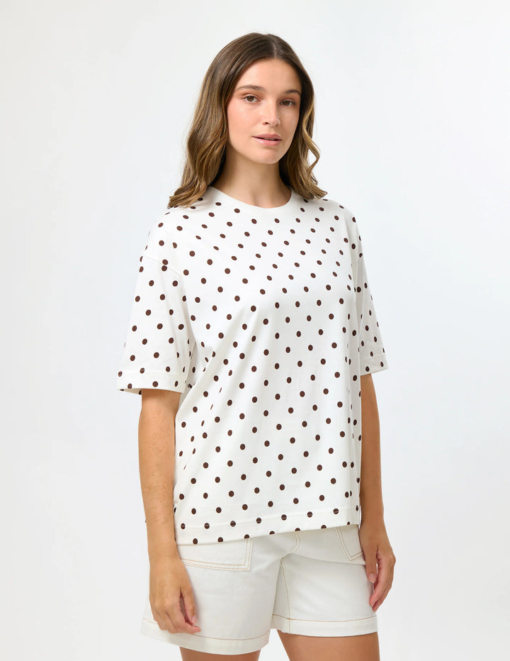 Stella + Gemma Milk Spot Porter Tee