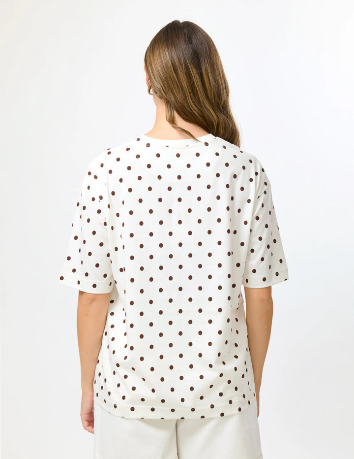 Stella + Gemma Milk Spot Porter Tee