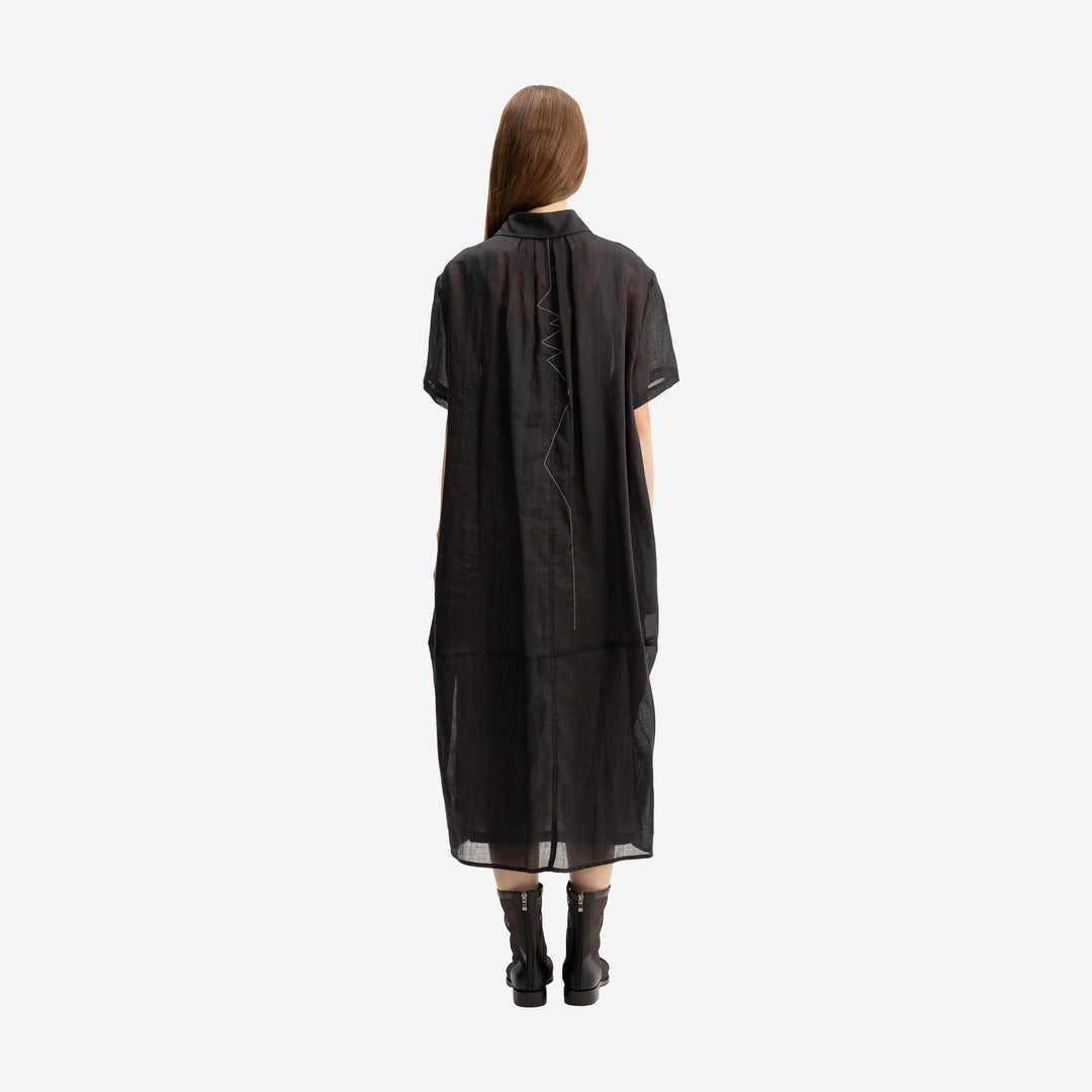 Bone & Arrow Black Marlie Dress