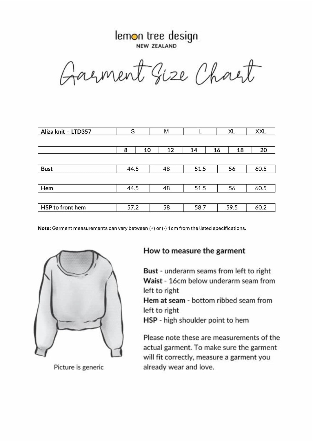 Lemon Tree Aliza Knit Khaki & Navy