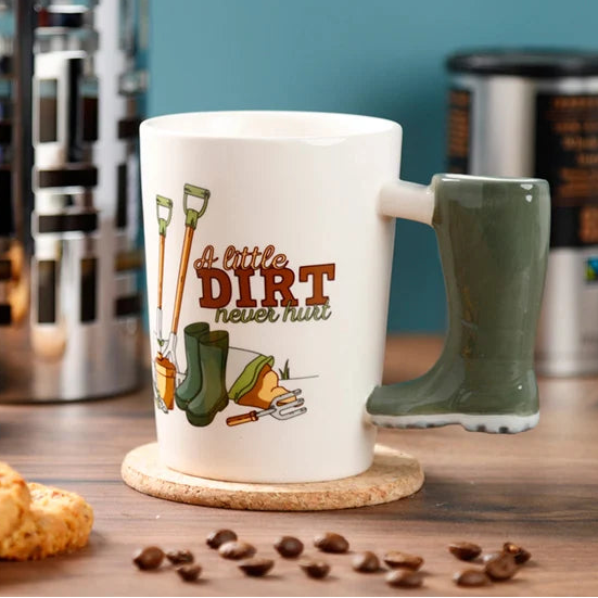 Garden Tool Wellington Boot Mug