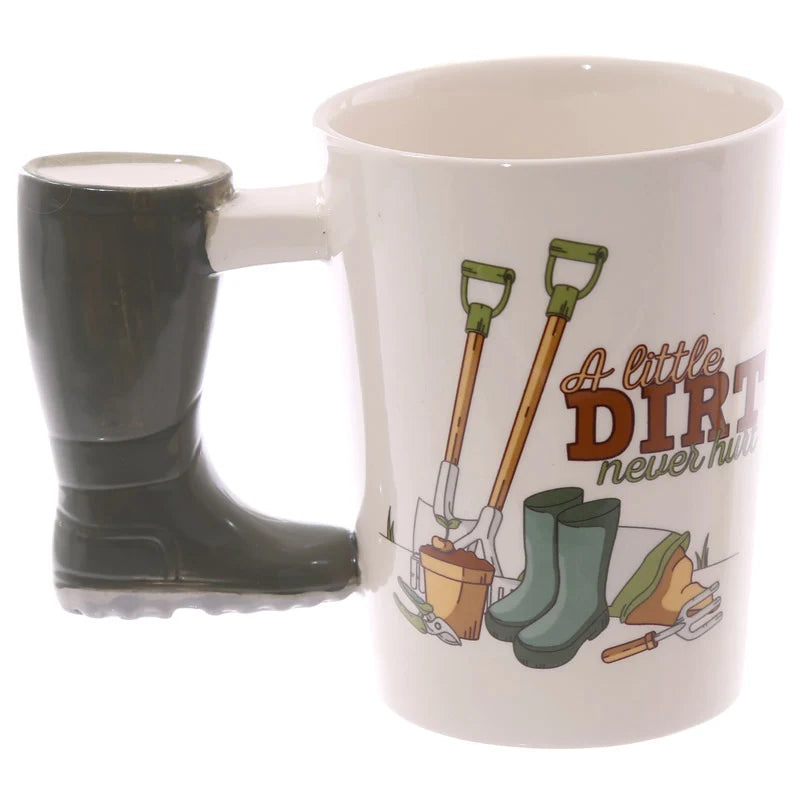 Garden Tool Wellington Boot Mug