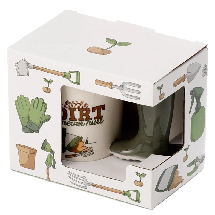 Garden Tool Wellington Boot Mug