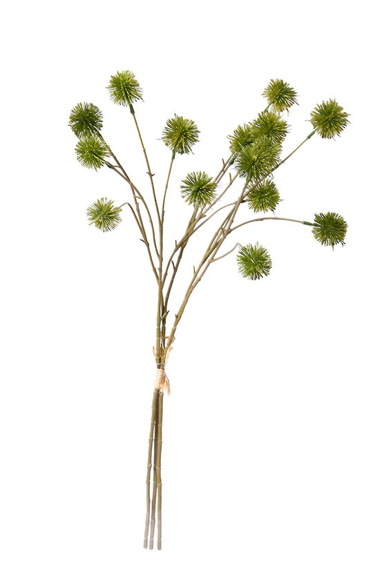 57cm Green Chestnut Pod Artificial Bundle