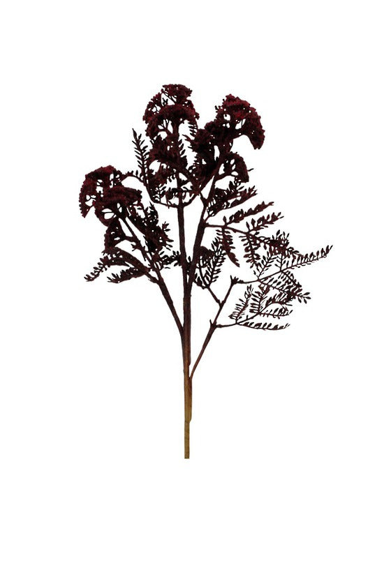 72cm Burgundy Wild Flower Artificial