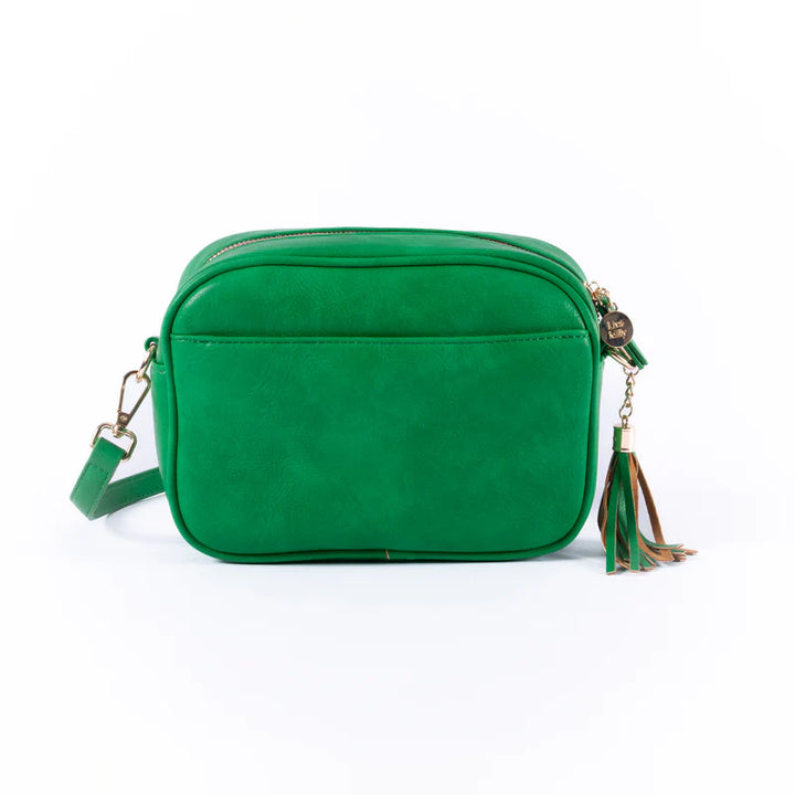 Liv & Milly Green Sally Crossbody Bag