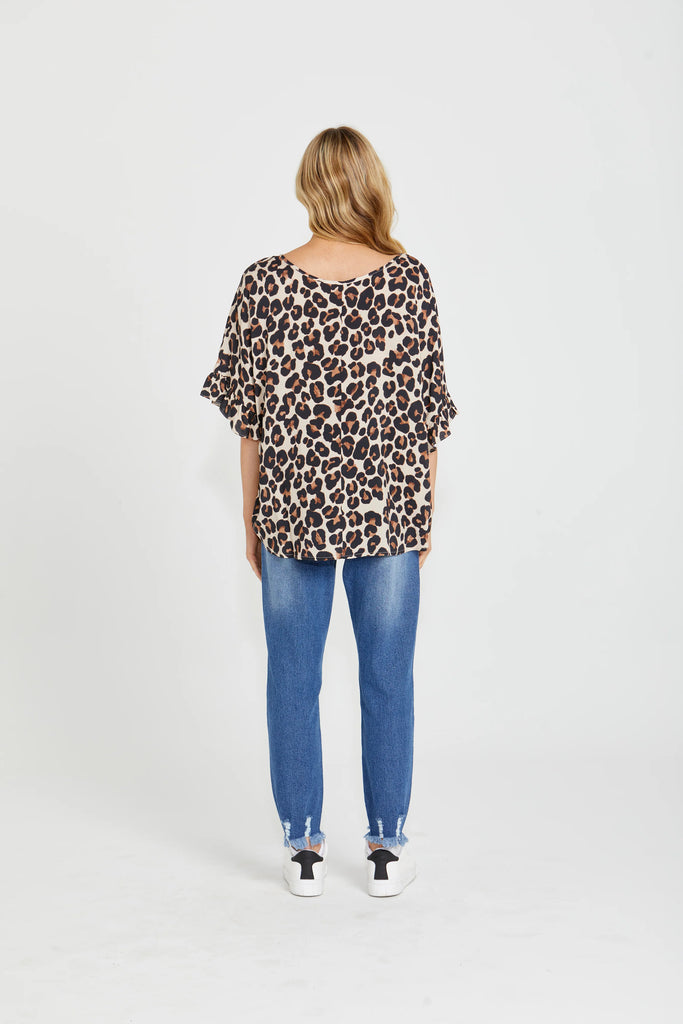 25% OFF | KYLIE FRILL TOP