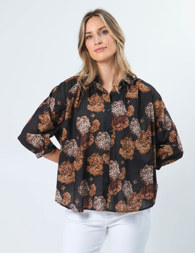 DRIED HYDRANGEA MIRA SHIRT