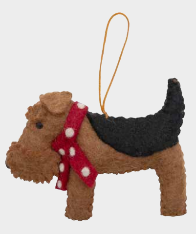 Pashom Airedale Decoration