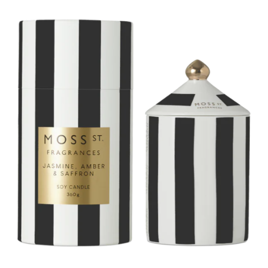 360G JASMINE AMBER & SAFFRON CANDLE