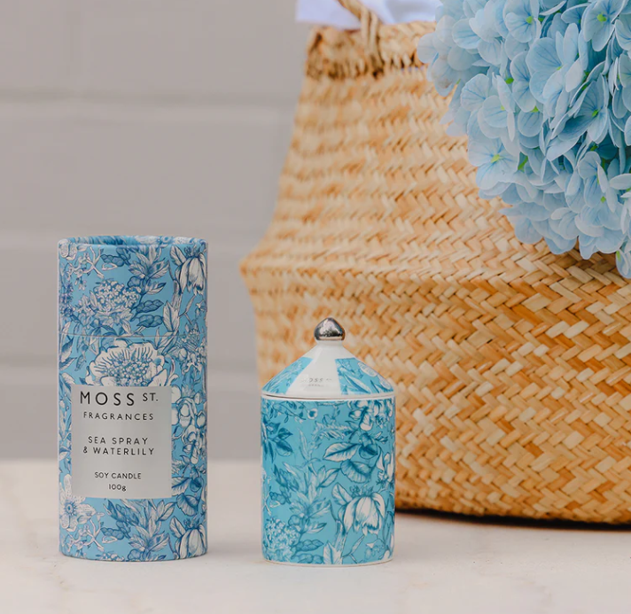 100g Sea Salt & Waterlily Candle
