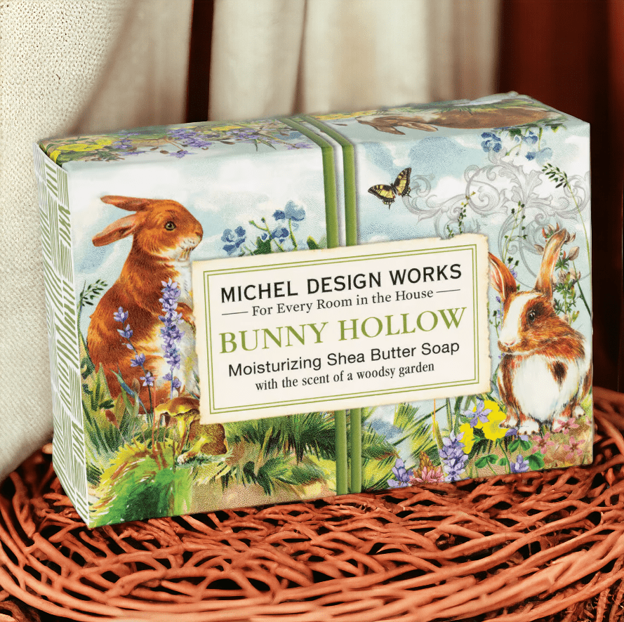 BOXED BUNNY HOLLOW SOAP