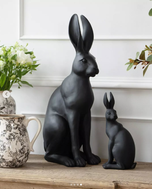 LARGE BLACK HAROLD HARE