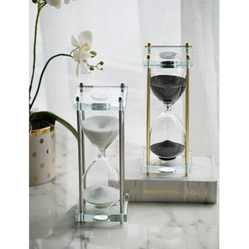BLACK GOLD HOURGLASS