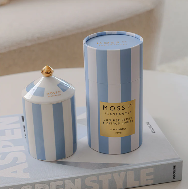 360G JUNIPER BERRIES & CITRUS SPRITZ CANDLE