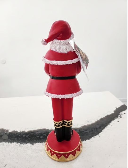 46.5cm Santa Globe Christmas Light Up
