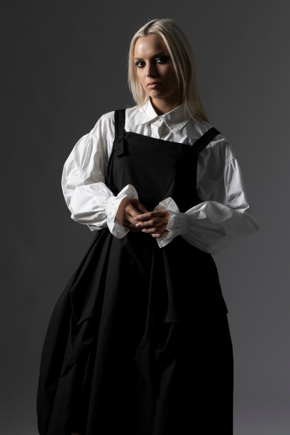 Bone & Arrow Valen Dress Black