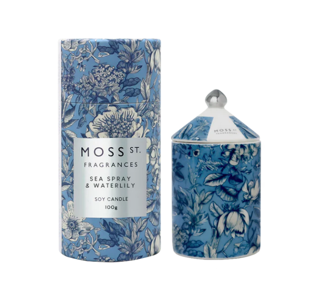 100g Sea Salt & Waterlily Candle