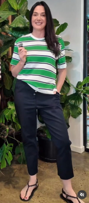 Betty Basics Navy Kenzie Jogger