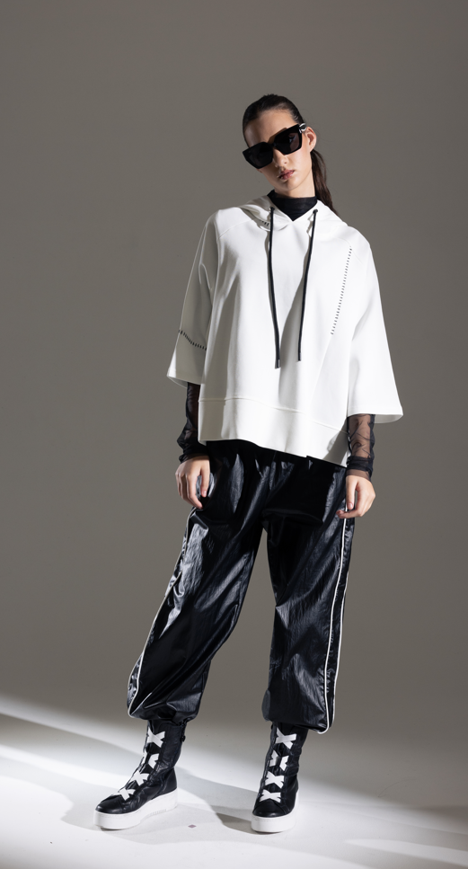 Bone & Arrow White Noliv Hoodie