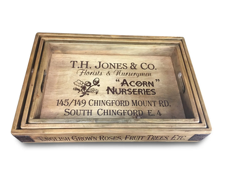 WOODEN TRAYS