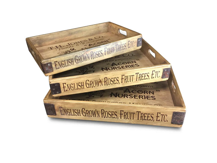WOODEN TRAYS