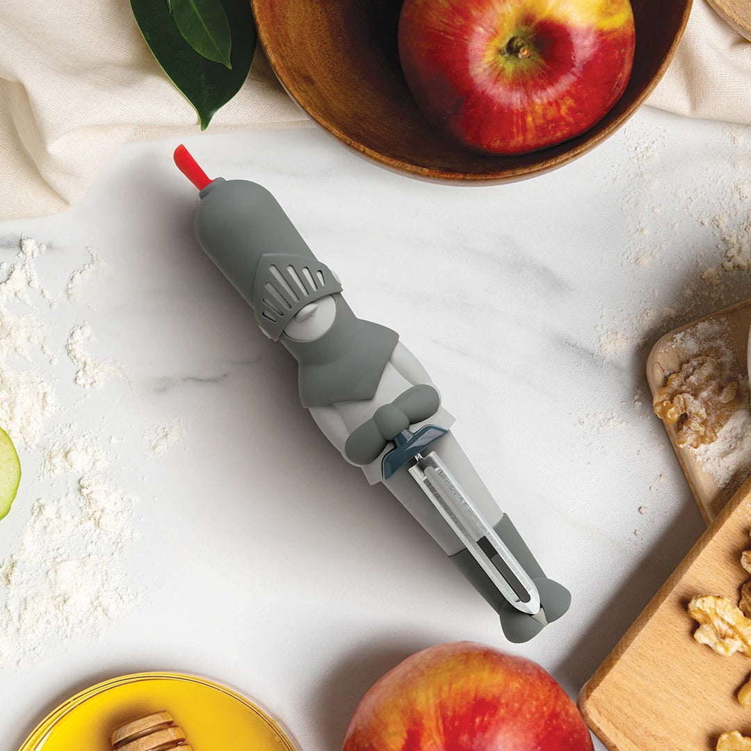 OTOTO Sir Peels A-lot Knight Vegetable Peeler Fun Gift