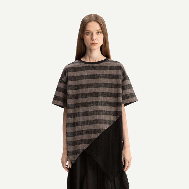 Bone & Arrow Stripe Fae Top