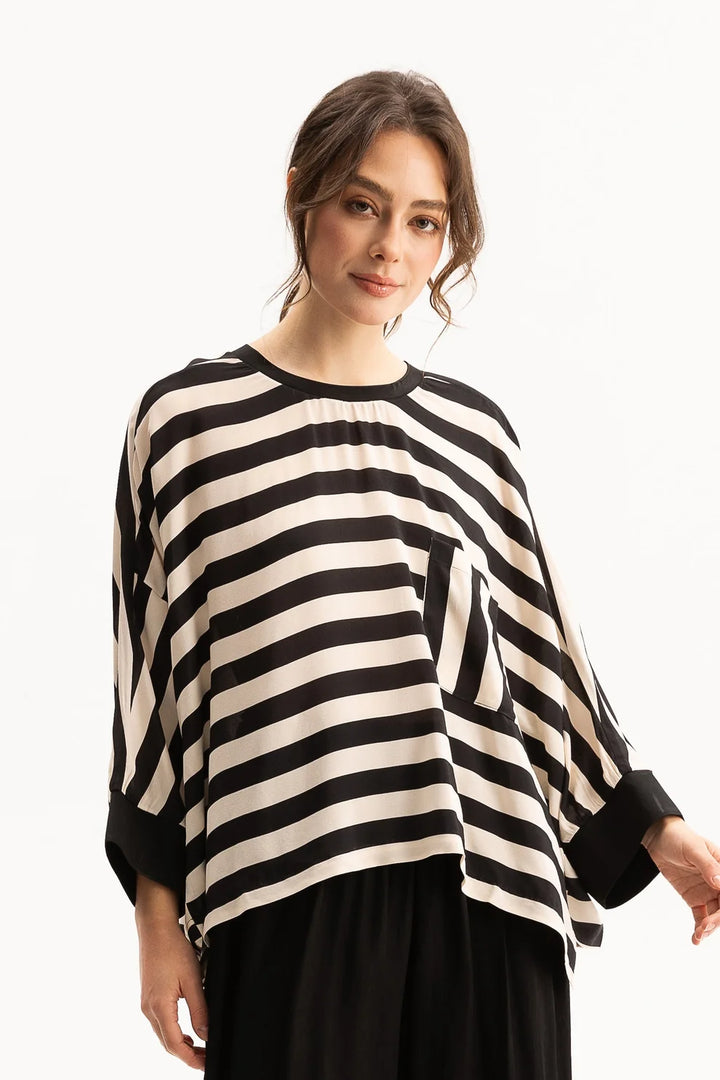 Blacklist Stripe Arden Top