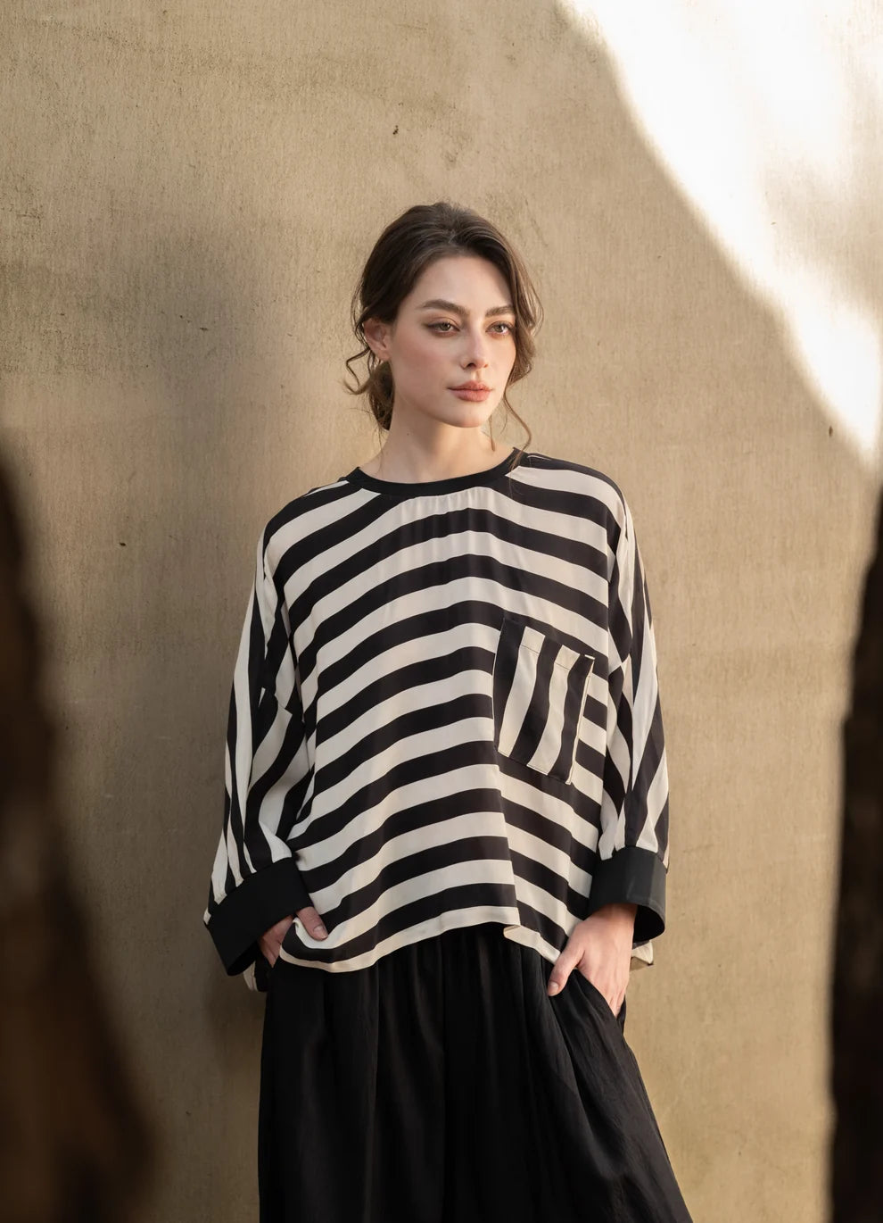 Blacklist Stripe Arden Top