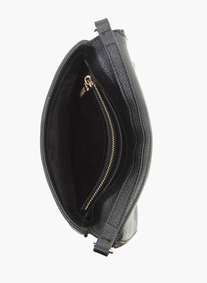Federation Black Leather Take Me Bag